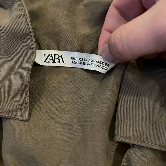 Zara xs button down dress - Picture 7 of 7